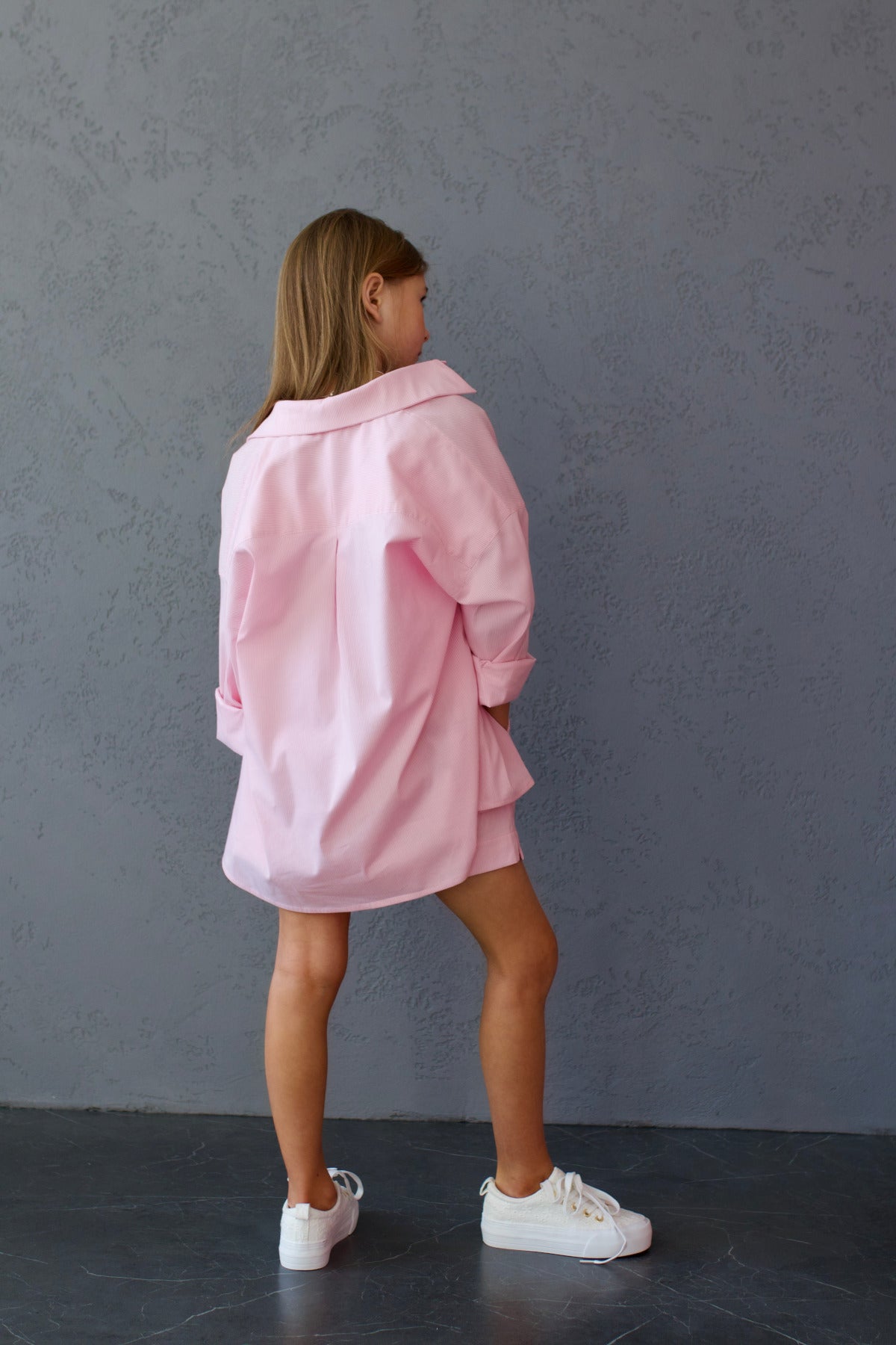 Koszula MICHI (różowe paski)