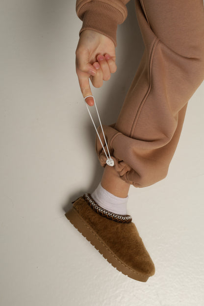 Palazzo-joggery SOFY 2w1 (cappuccino)