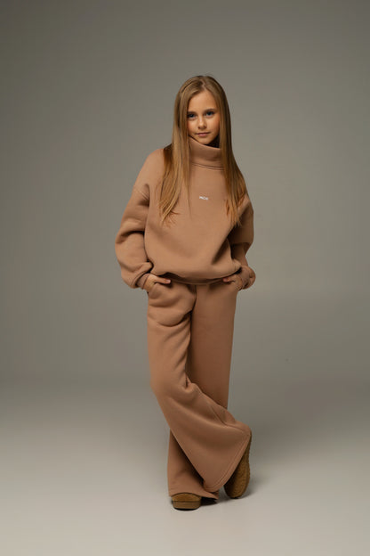 Bluza MICHI z golfem (cappuccino)