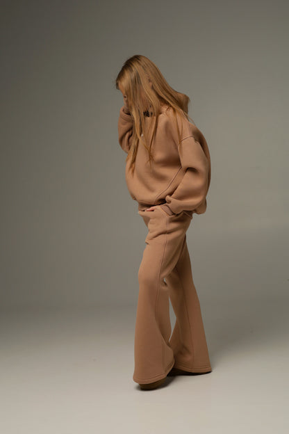 Bluza MICHI z golfem (cappuccino)