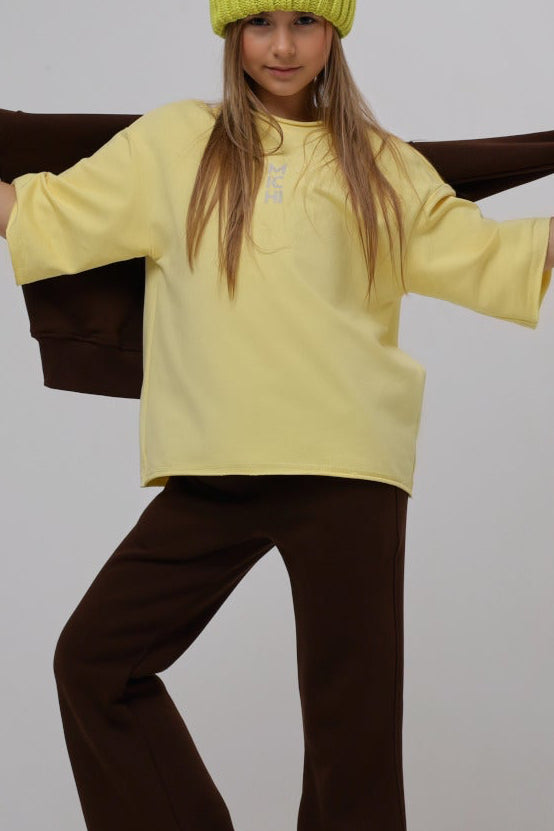 T-shirt MICHI (banana cream)