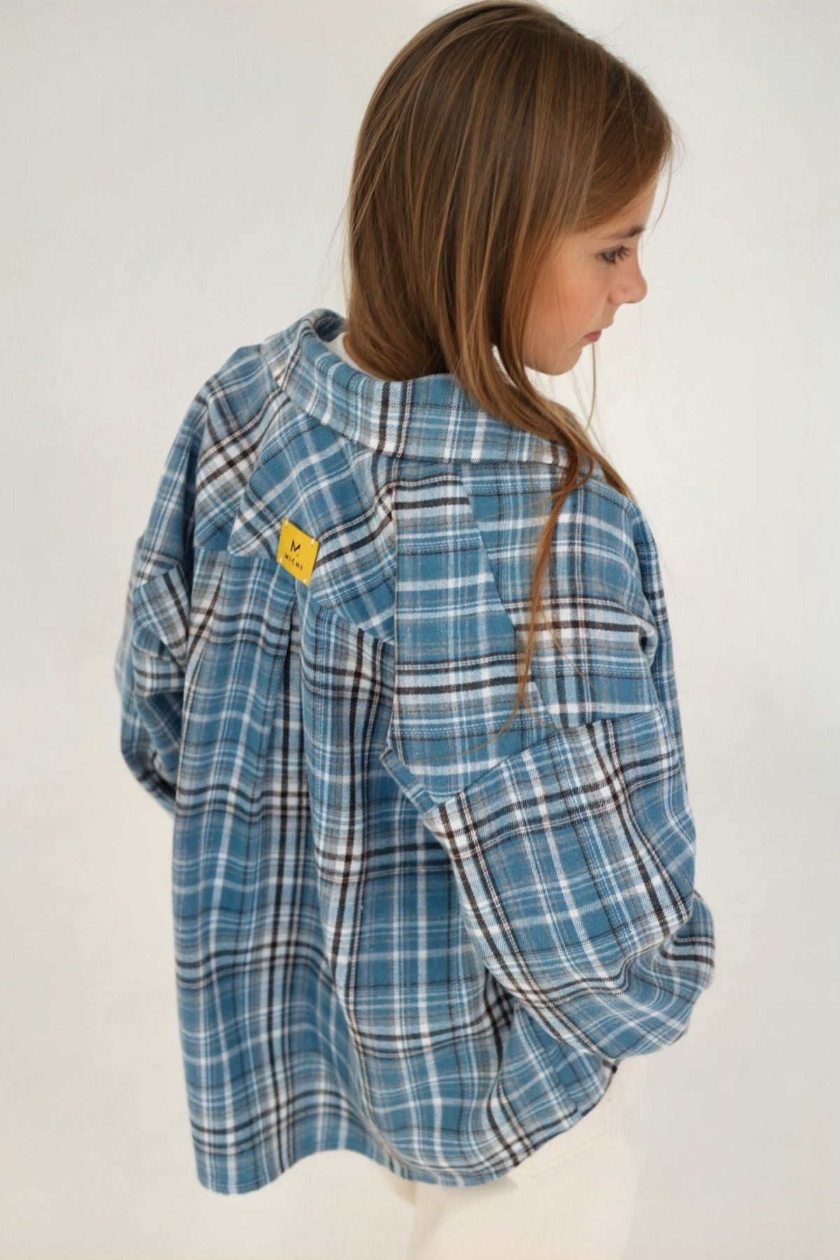 Koszula PLAID blue (oversize)