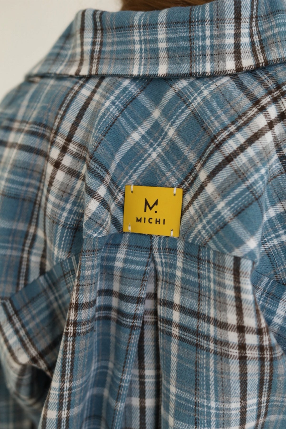 Koszula PLAID blue (oversize)