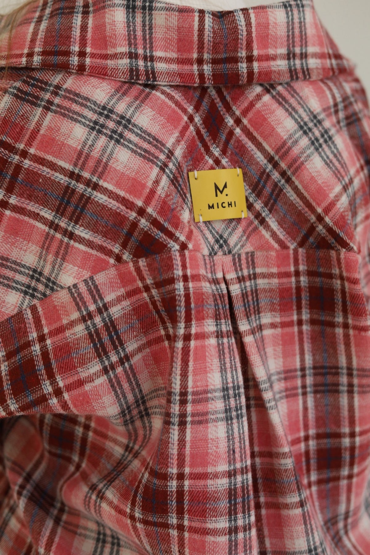 Koszula PLAID berry (oversize)