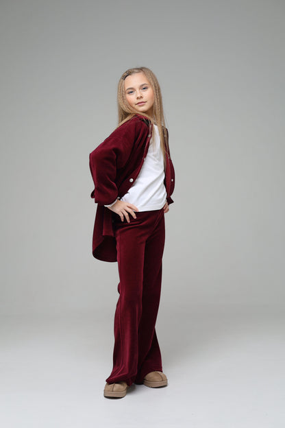 Koszula MICHI (miękki delikatny welur)