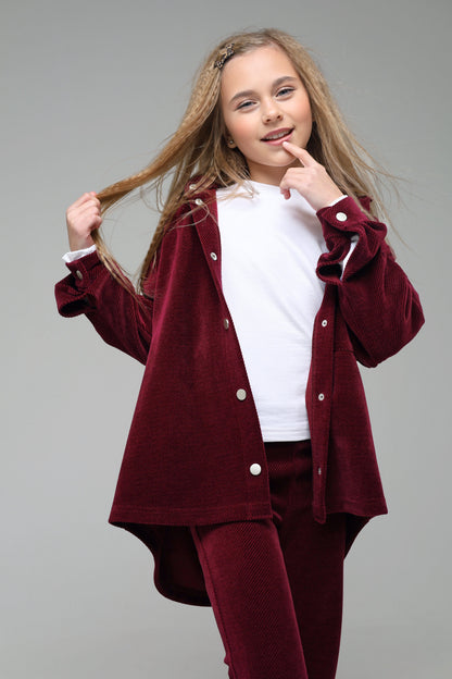 Koszula MICHI (miękki delikatny welur)