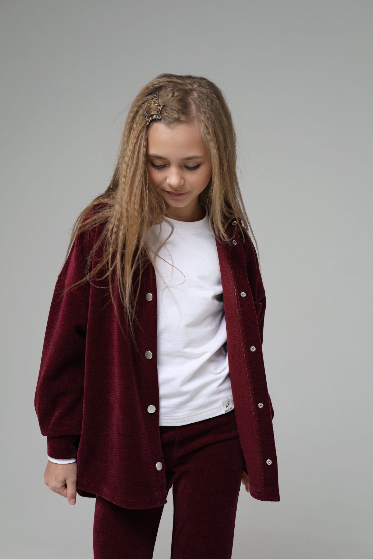 Koszula MICHI (miękki delikatny welur)