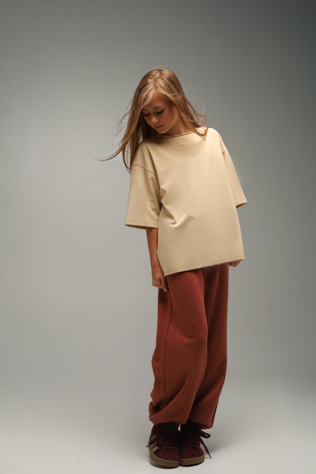 T-shirt OVERSIZE MICHI SAND | EASY MODE