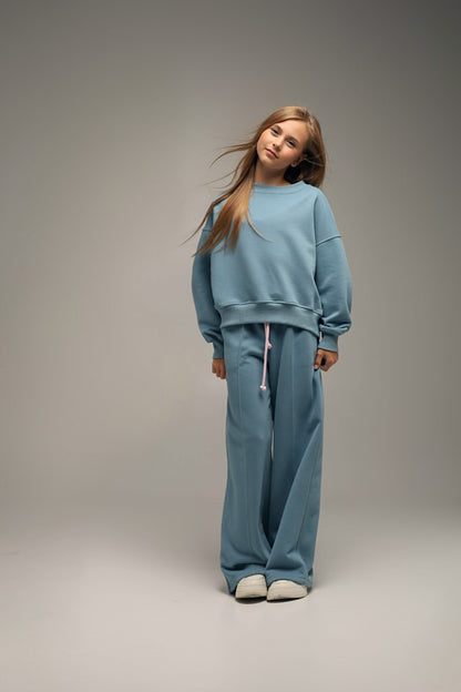 Bluza BASIC OVERSIZE MINERAL | EASY MODE