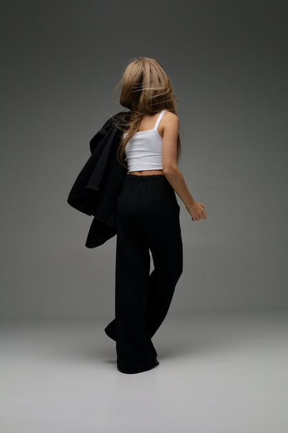 Dzwony muślinowe MICHI (czarne)