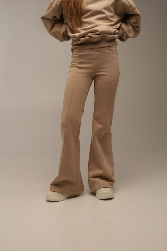Rozszerzane legginsy FLOW Soft Nude