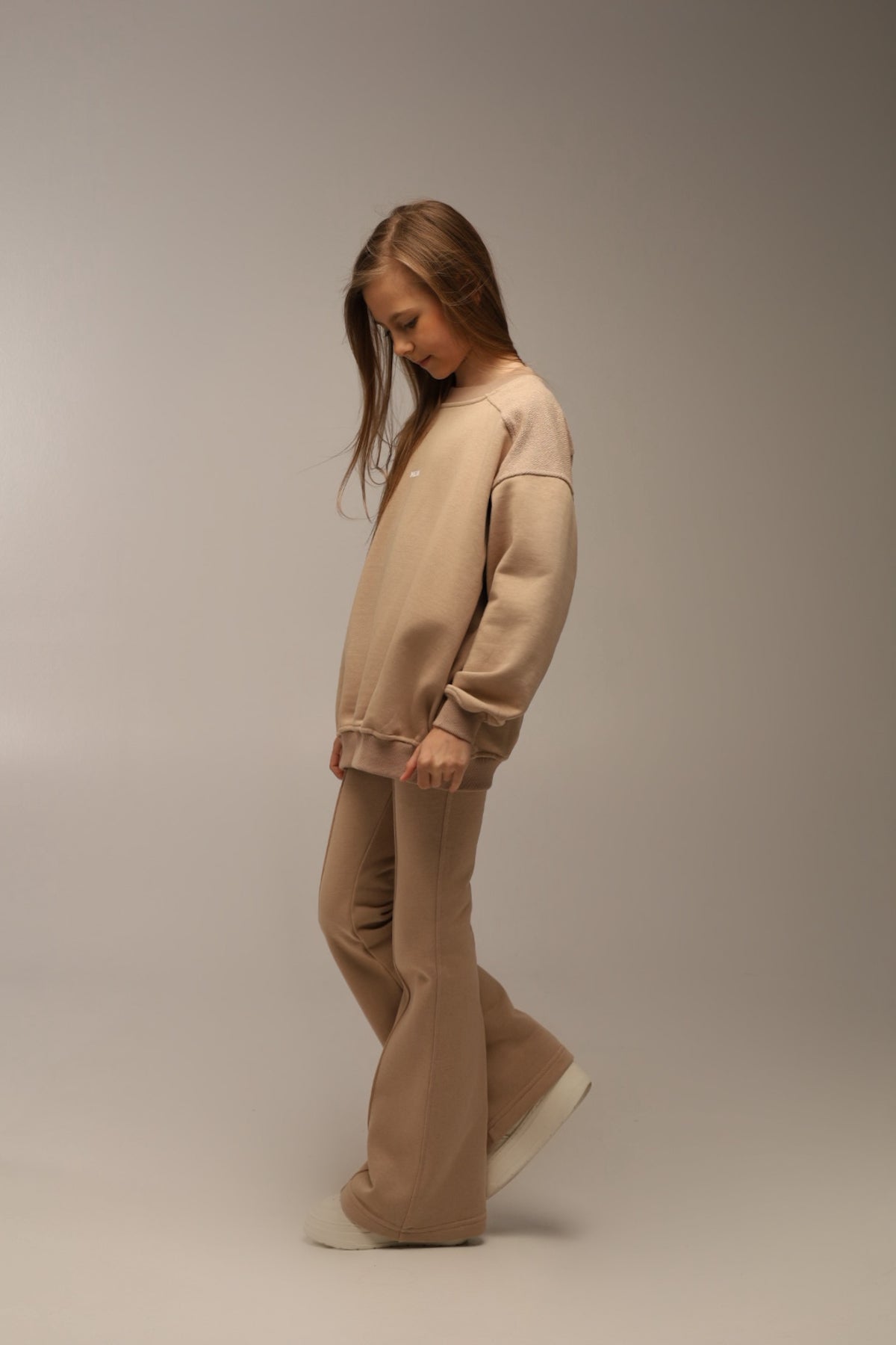 Rozszerzane legginsy FLOW Soft Nude