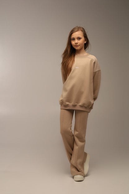 Rozszerzane legginsy FLOW Soft Nude