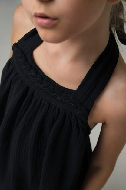 Sukienka LUNA (z muślinu)