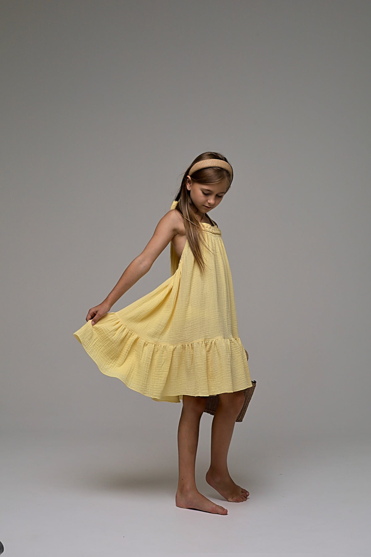 Sukienka SUNNY (z muślinu)