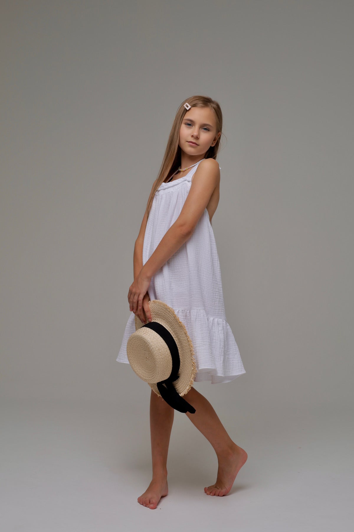 Sukienka VIVA (z muślinu)