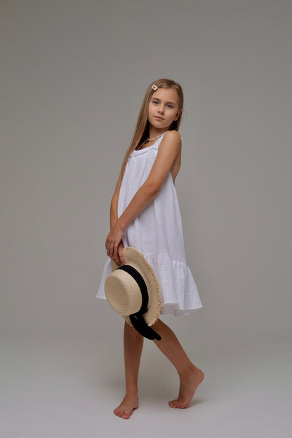 Sukienka VIVA (z muślinu)