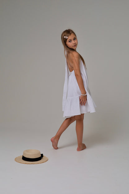 Sukienka VIVA (z muślinu)