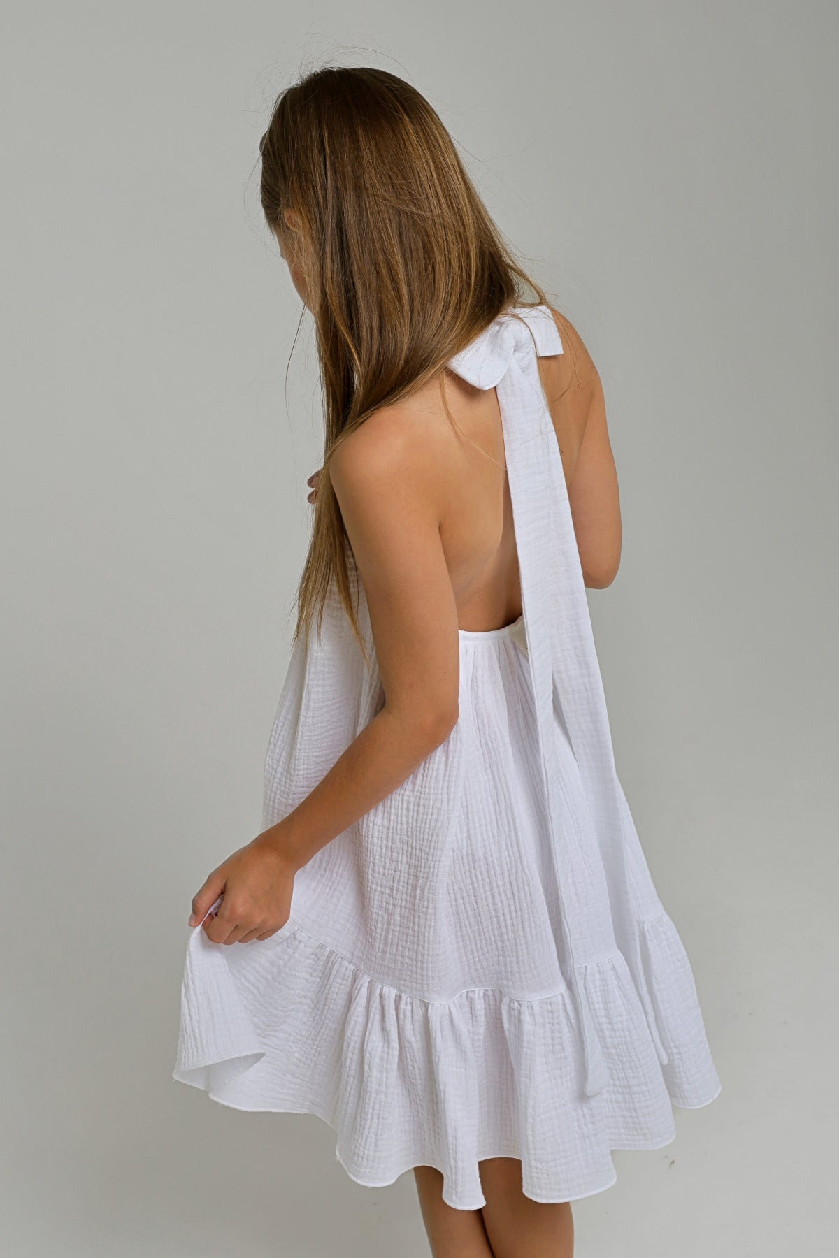 Sukienka VIVA (z muślinu)