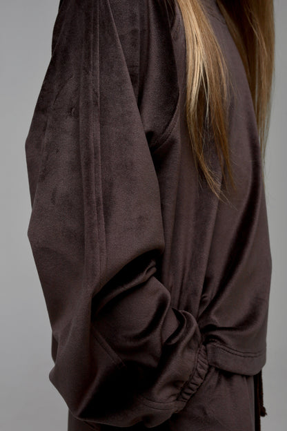 Bluza Cocoa Crush (welur)