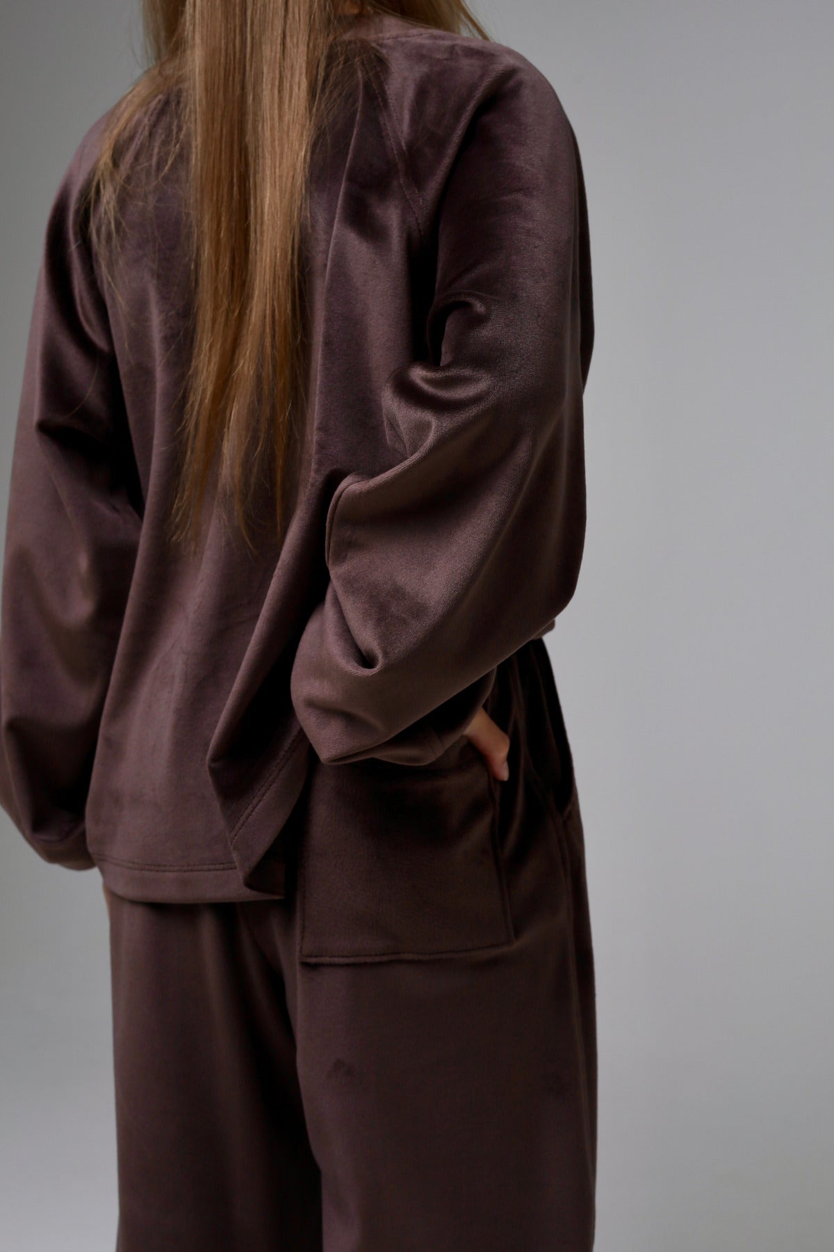 Bluza Cocoa Crush (welur)