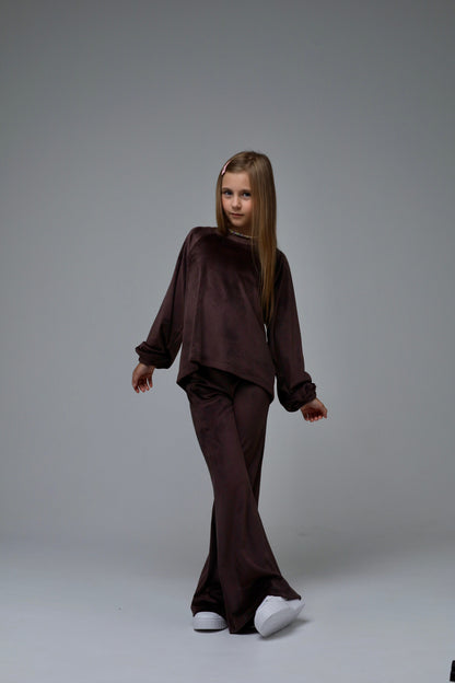 Bluza Cocoa Crush (welur)