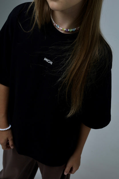 T-shirt oversize (czarny)